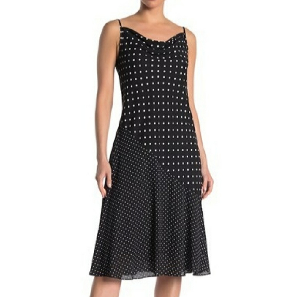 Polka Dot Midi Dress